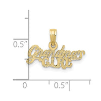 10k GRANDMA'S GIRL Charm-10K2700
