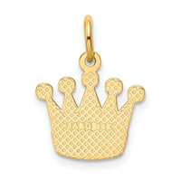 10k Kings Crown Charm-10K2751