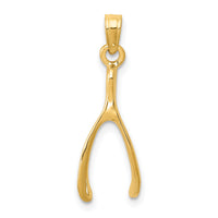 10K Wishbone Charm-10K2766