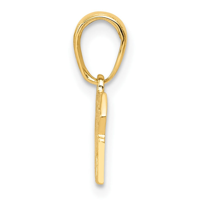 10k LAS VEGAS w/Dice Pendant-10K2773