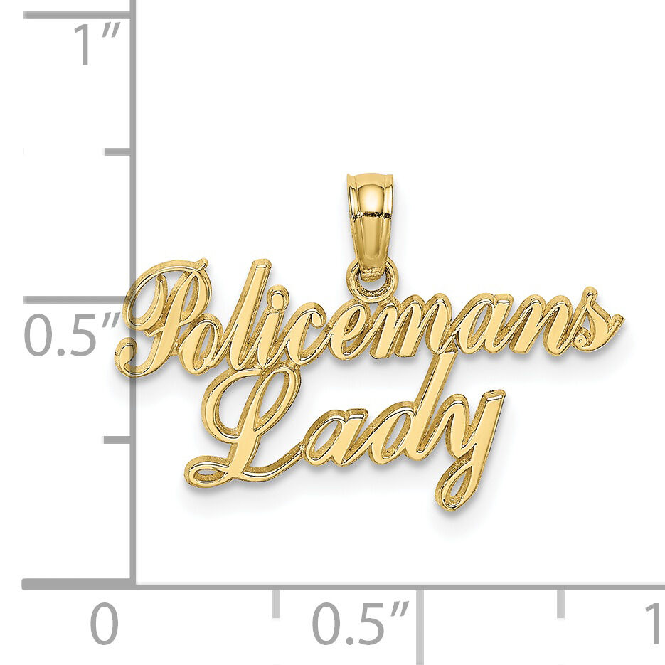 10k POLICEMAN'S LADY Charm-10K2846