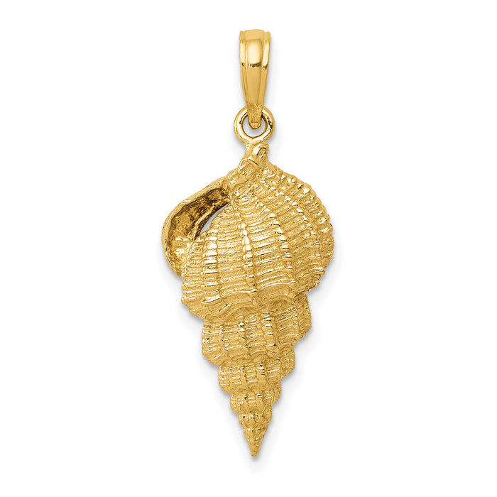 10k Conch Shell Pendant-10K2912