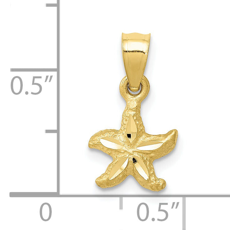 10K Starfish Pendant-10K2949