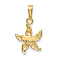 10K w/Rhodium Starfish Charm-10K2953