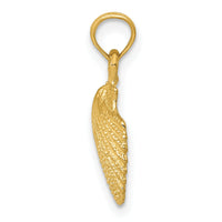 10k Scallop Shell Pendant-10K2968
