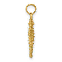 10k Seahorse Pendant-10K2979