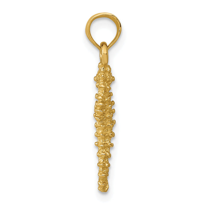 10k Seahorse Pendant-10K2979