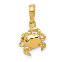 10k Crab Pendant-10K2988