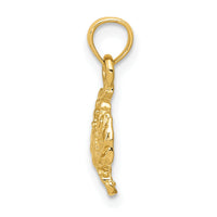 10k Crab Pendant-10K2990
