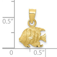 10K Fish Pendant-10K3048