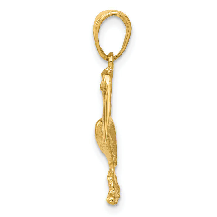 10k Pelican Pendant-10K3118