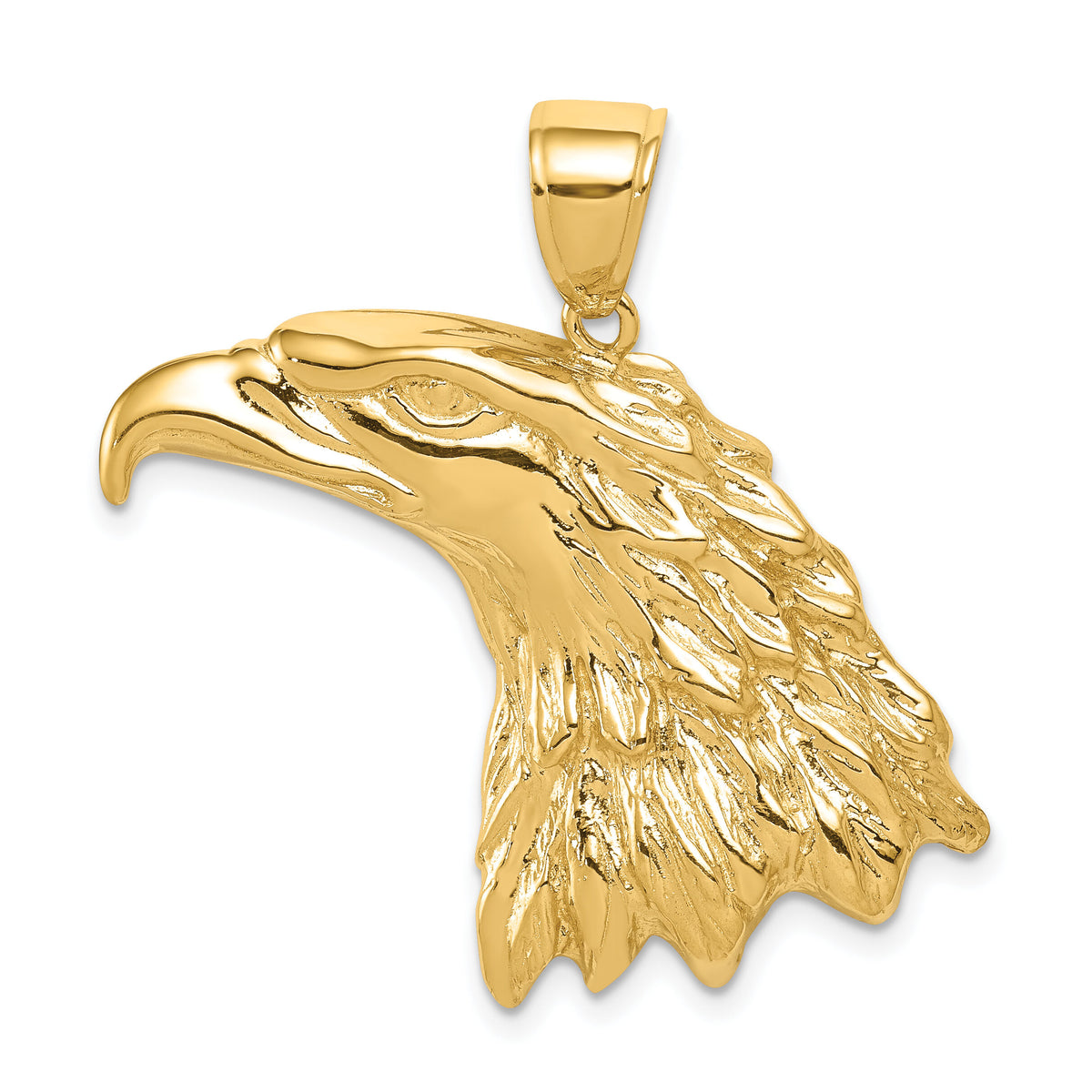10K Eagle Head Pendant-10K3280