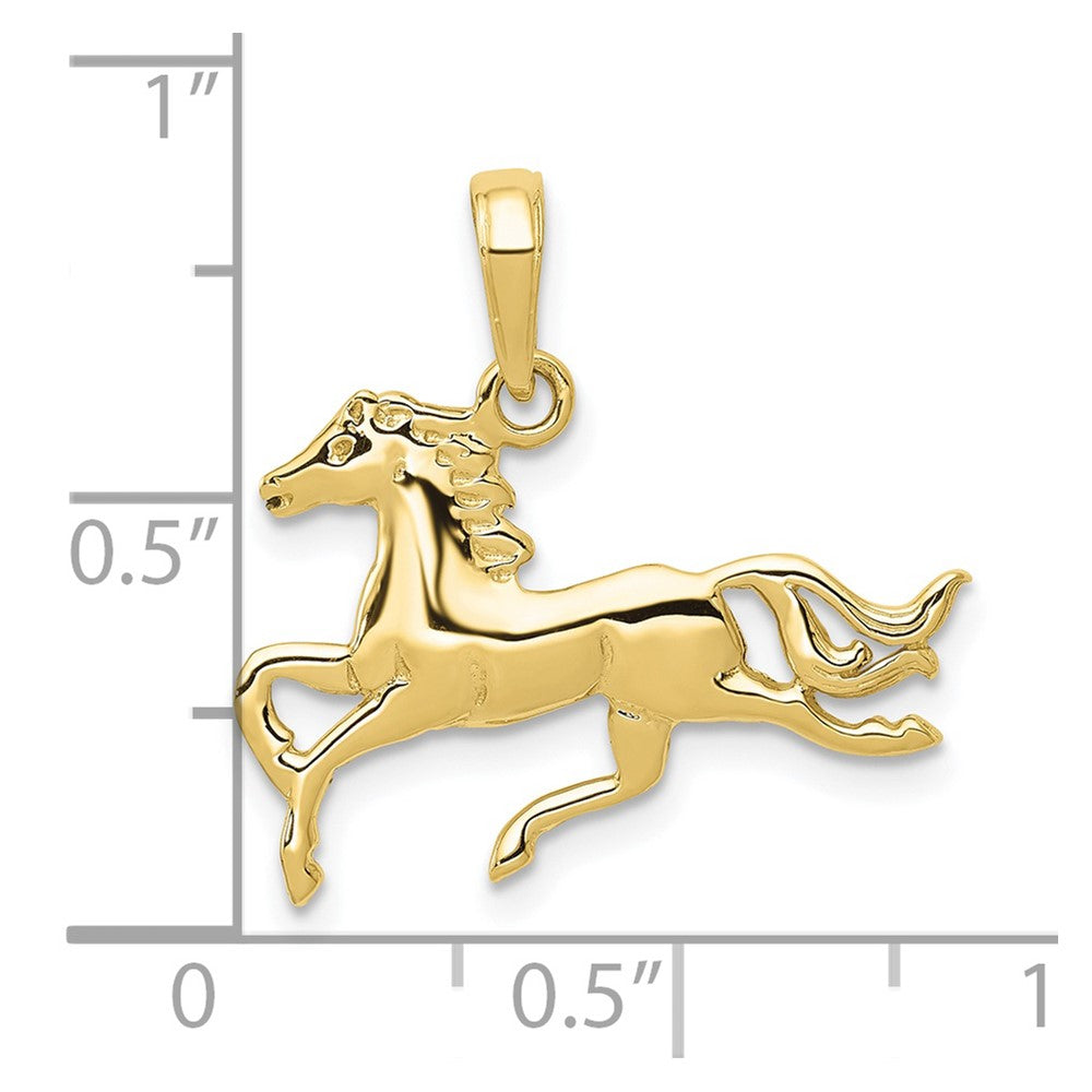10K Horse Pendant-10K3338