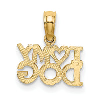10k I HEART MY DOG Charm-10K3423