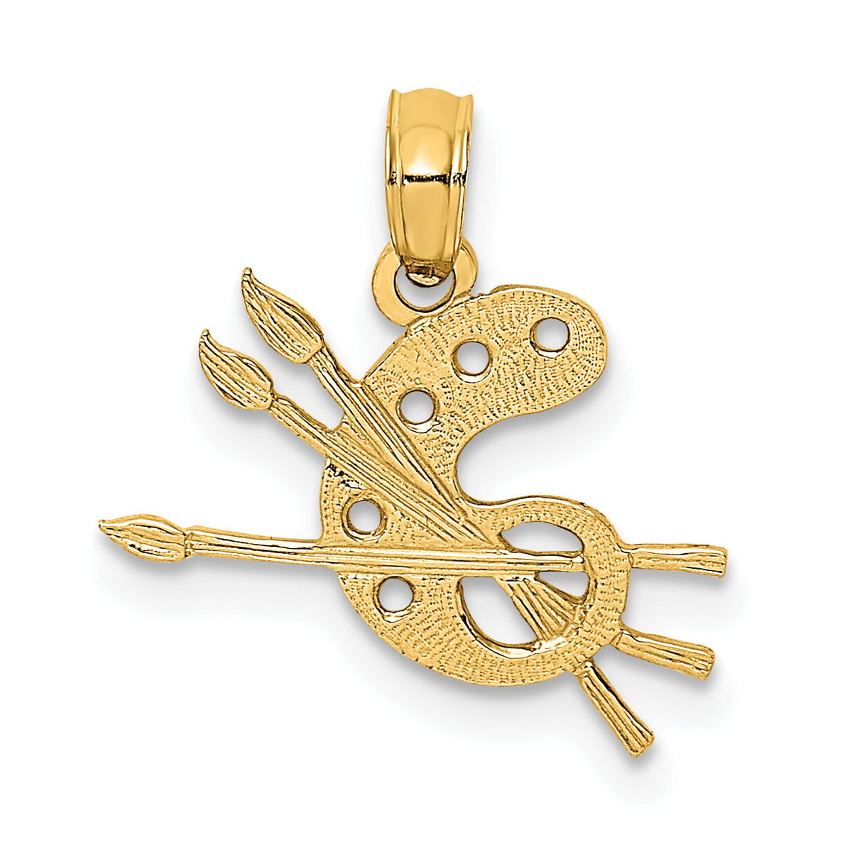 10k Paint Pallet Charm-10K3489