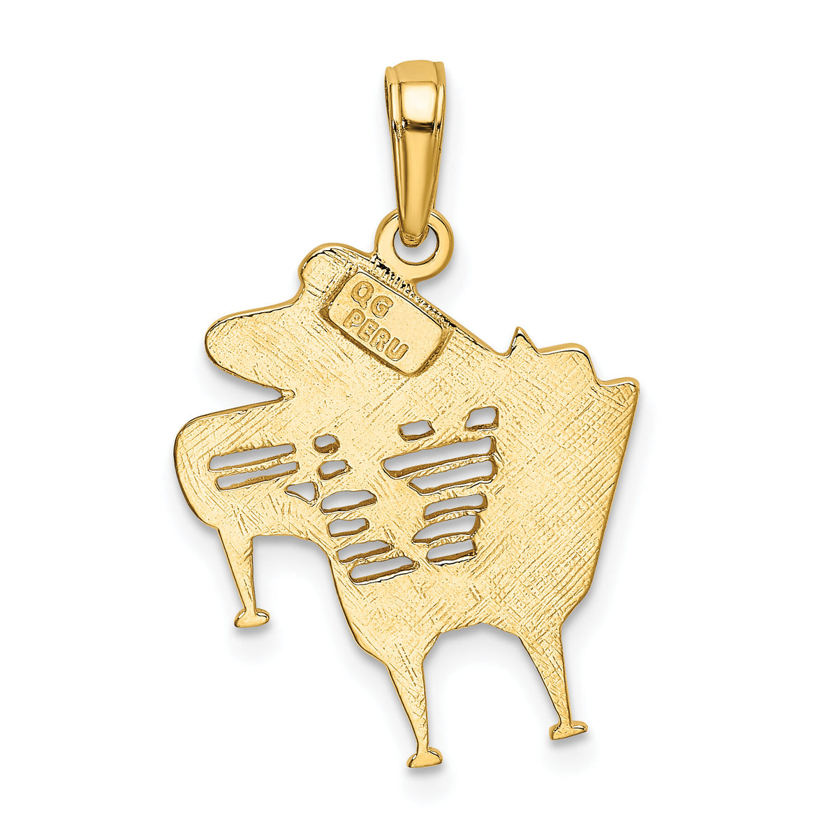 10k Piano Pendant-10K3506