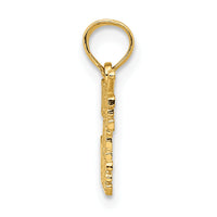 10K HOLE IN ONE with Golf Club Charm-10K3558