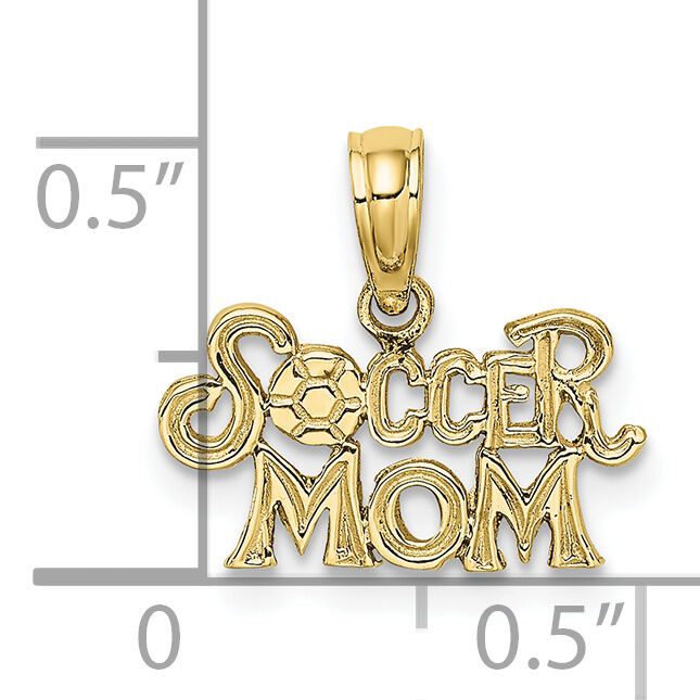 10K SOCCER MOM Charm-10K3581