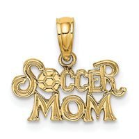 10K SOCCER MOM Charm-10K3581