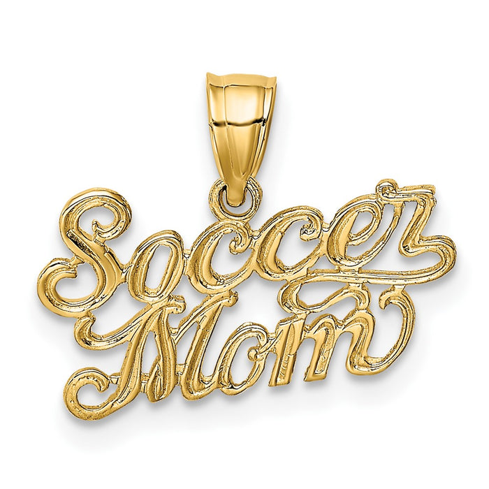 10K SOCCER MOM Charm-10K3582