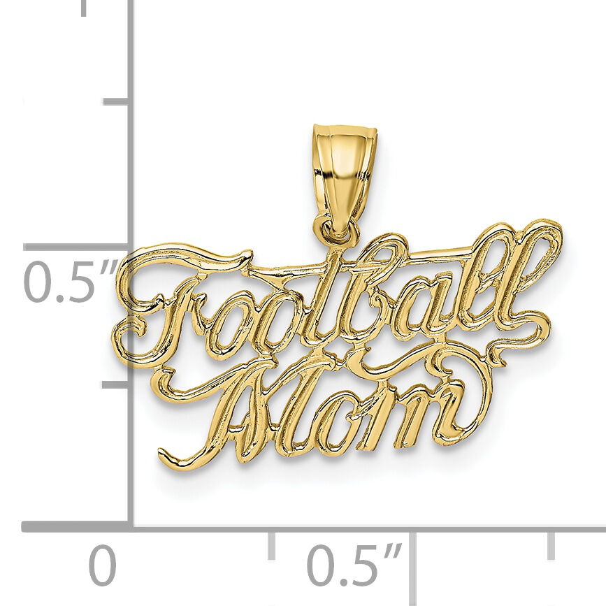 10K FOOTBALL MOM Charm-10K3597
