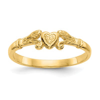 10k Heart Baby Ring-10K3844