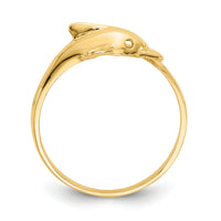 10k Dolphin Ring-10K3921