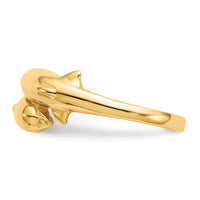 10k Double Dolphin Ring-10K3922