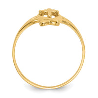 10k Ichthus w/Cross Ring-10K3947