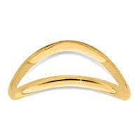 10K Wave Fashion Thumb Ring-10K4595