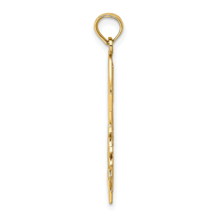10K #1 DAD Charm-10K4730