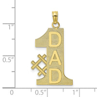 10K #1 DAD Charm-10K4730
