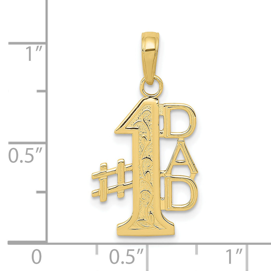 10K #1 DAD Charm-10K4732