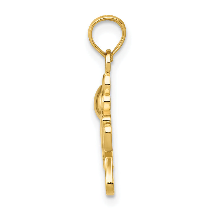 10k Little Girl Charm-10K4760