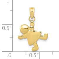 10k Little Girl Charm-10K4760