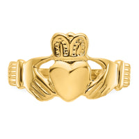 10k Men's Claddagh Ring-10K4774