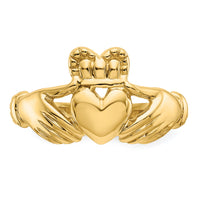 10k Men's Claddagh Ring-10K4776
