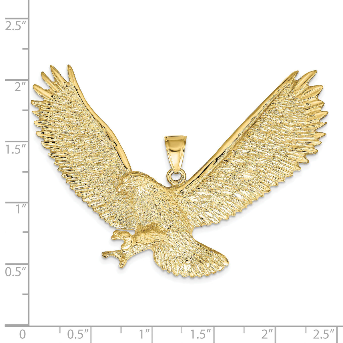 10k Eagle Pendant-10K4852