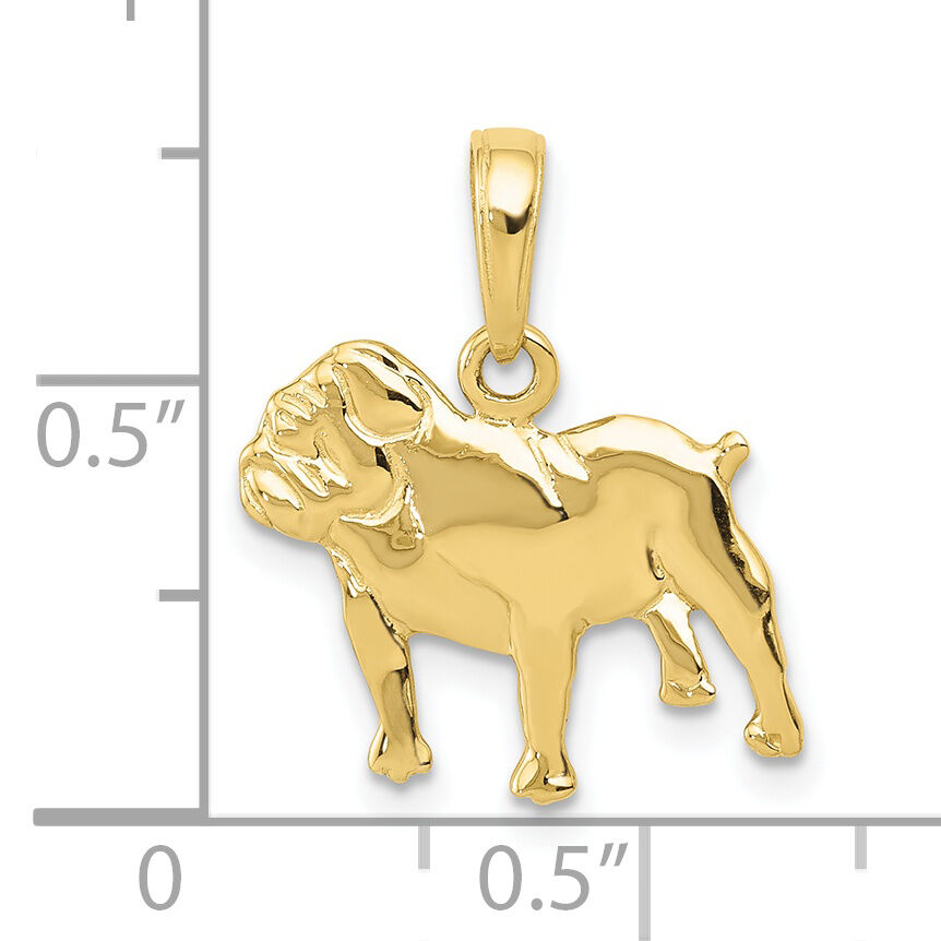 10K Bulldog Charm-10K4858