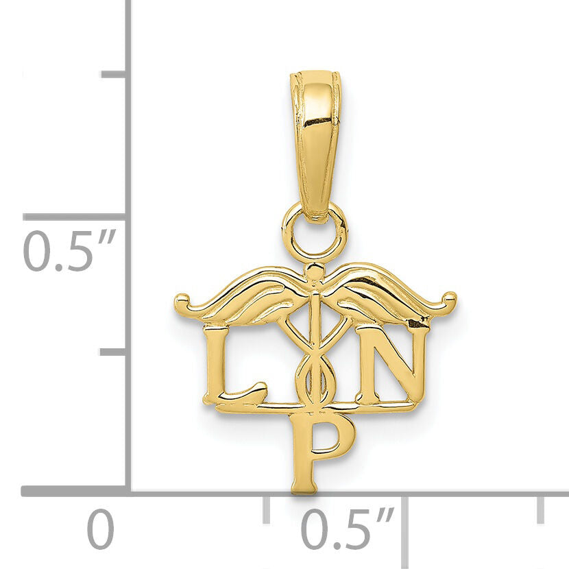 10K LPN Symbol Pendant-10K4933