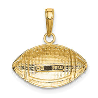 10k Football Pendant-10K4952