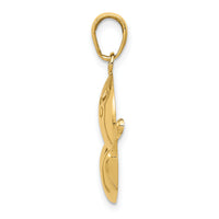 10k Diamond-Cut Bowling Theme Charm-10K4960
