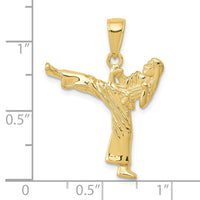 10k Girl Karate Charm-10K4961