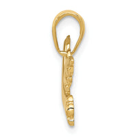 10k Polished Dove Charm-10K5089