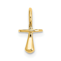 10K Gold Polished 3-D Pacifier Charm-10K5237