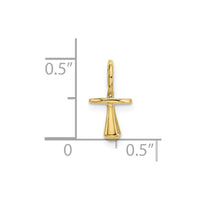 10K Gold Polished 3-D Pacifier Charm-10K5237