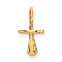 10K Gold Polished 3-D Pacifier Charm-10K5237
