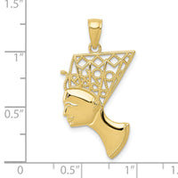 10k Nefertiti Pendant-10K5398