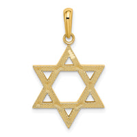 10K Star of David Pendant-10K544