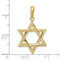 10K Star of David Pendant-10K544